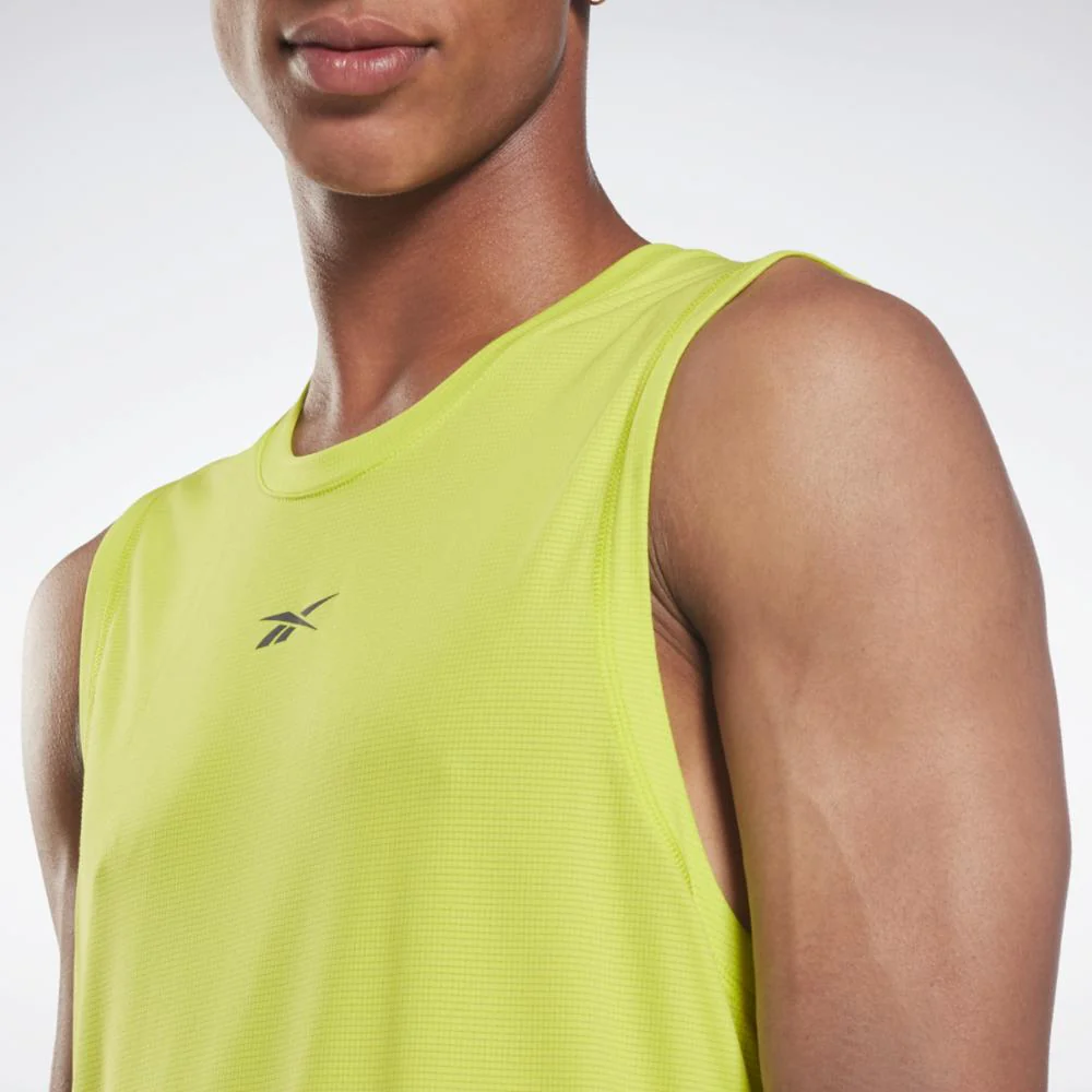 Reebok Apparel Men United By Fitness Speed Tank Top ACIYEL - Image 4