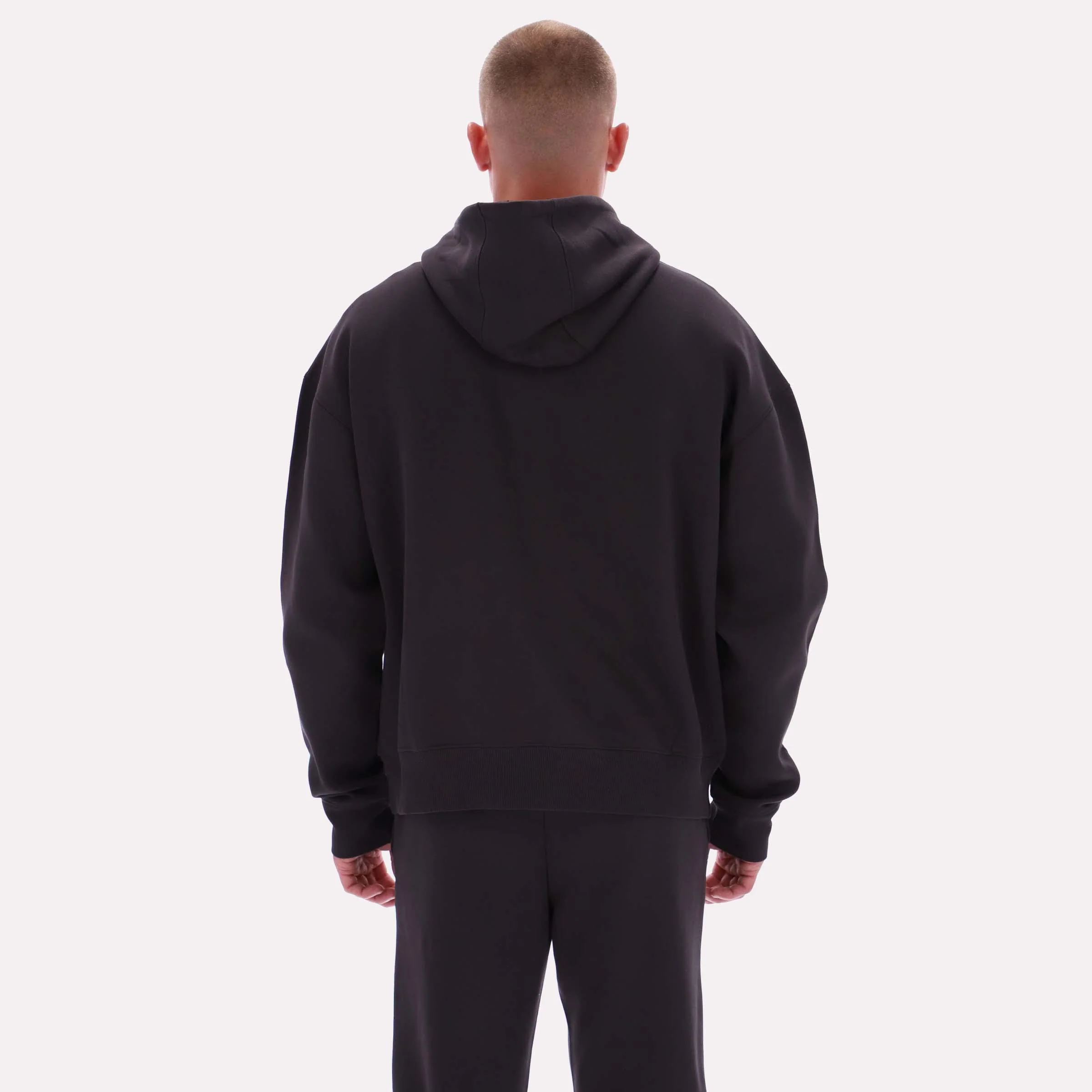 Reebok Apparel Men Varsity Hoodie WASHED BLACK - Image 2