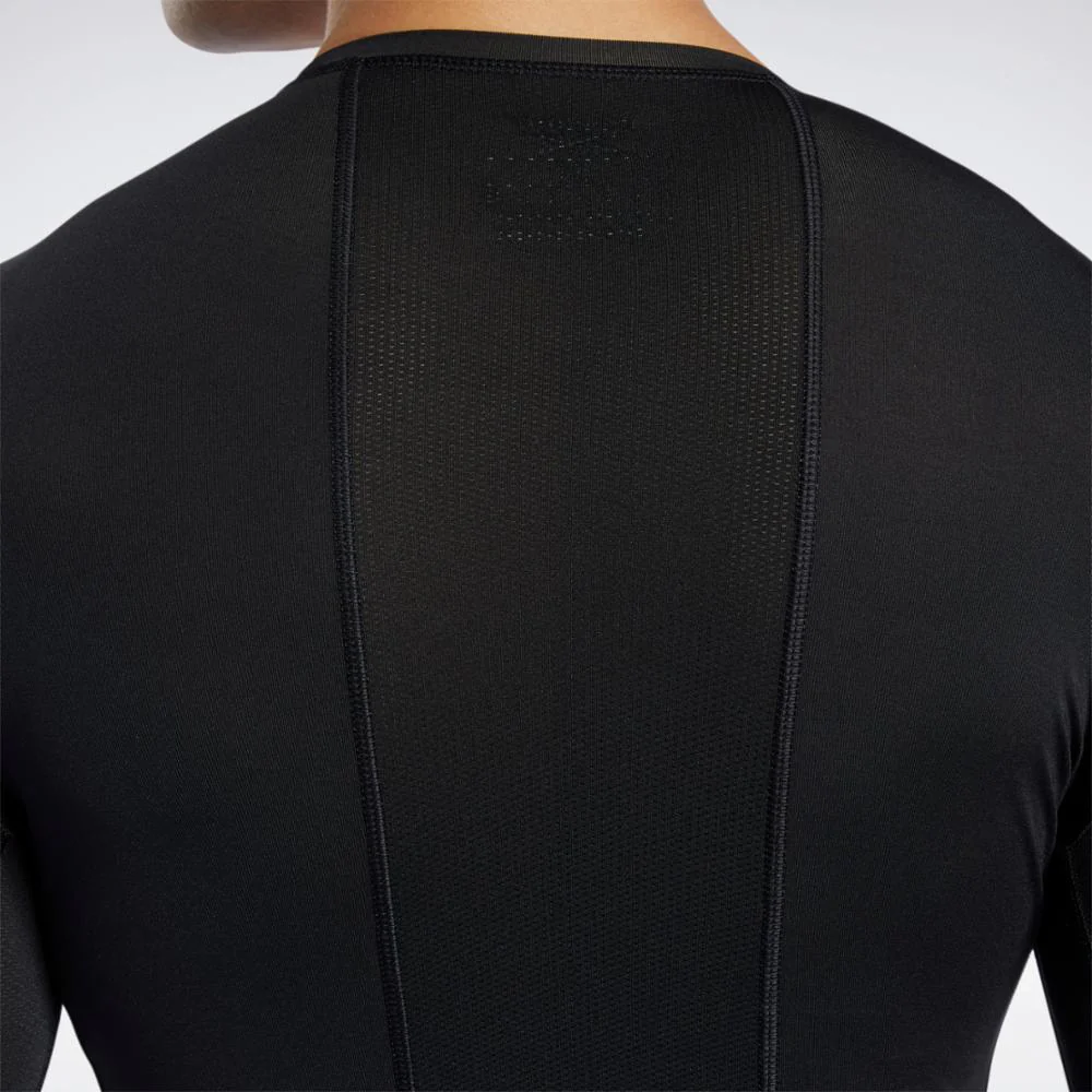 Reebok Apparel Men Workout Ready Compression Tee BLACK - Image 6
