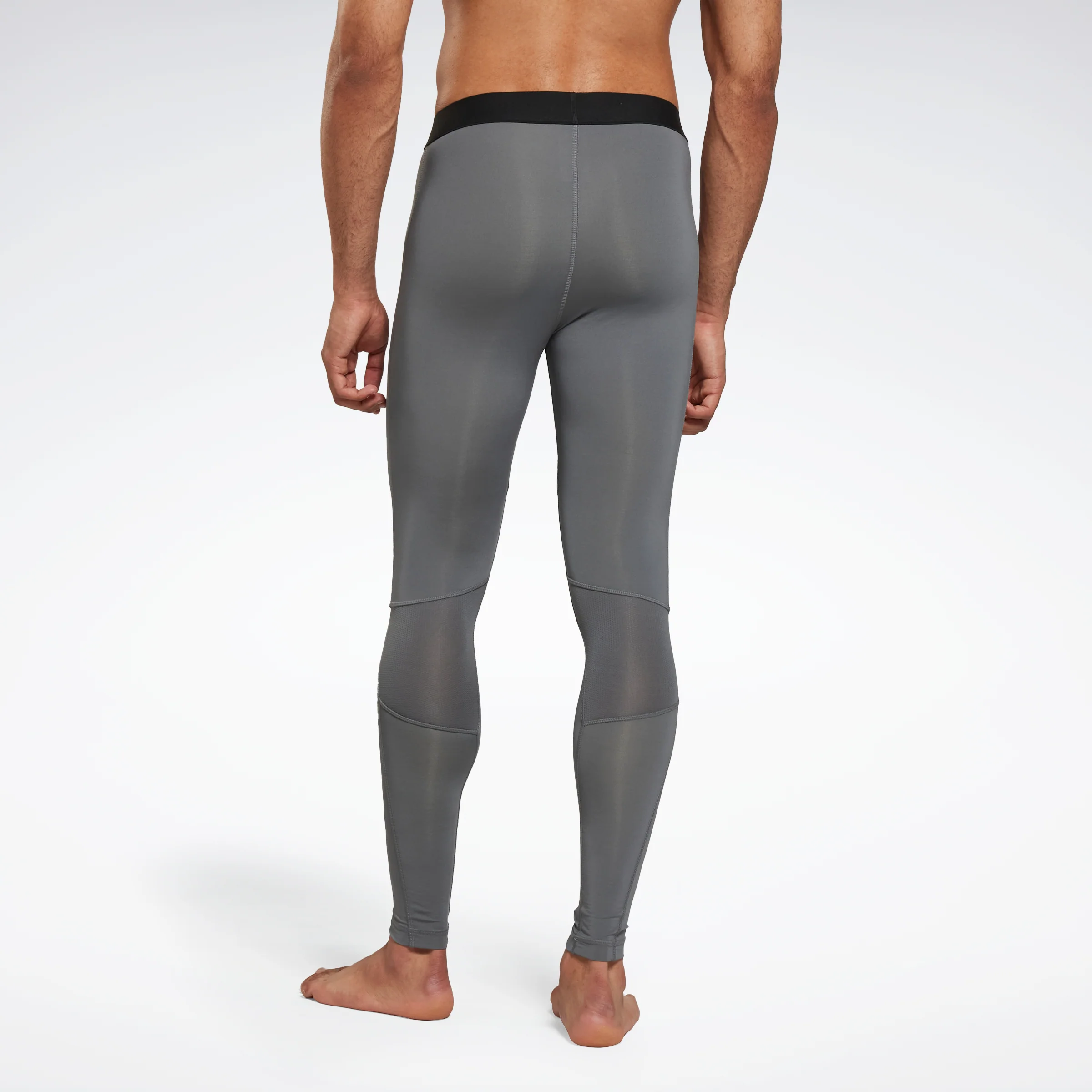 Reebok Apparel Men Workout Ready Compression Tights Cdgry6 - Image 3