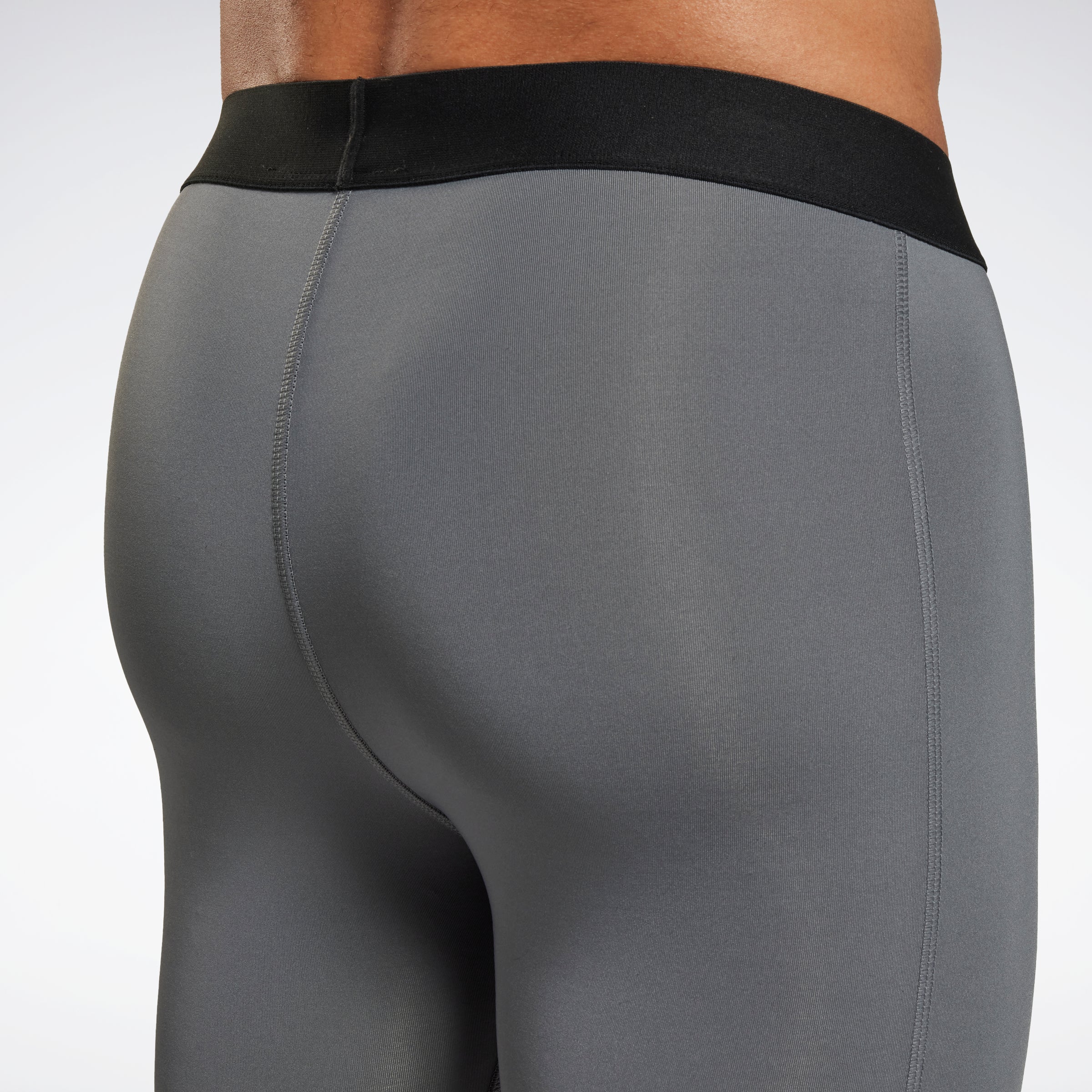 Reebok Apparel Men Workout Ready Compression Tights Cdgry6 - Image 4