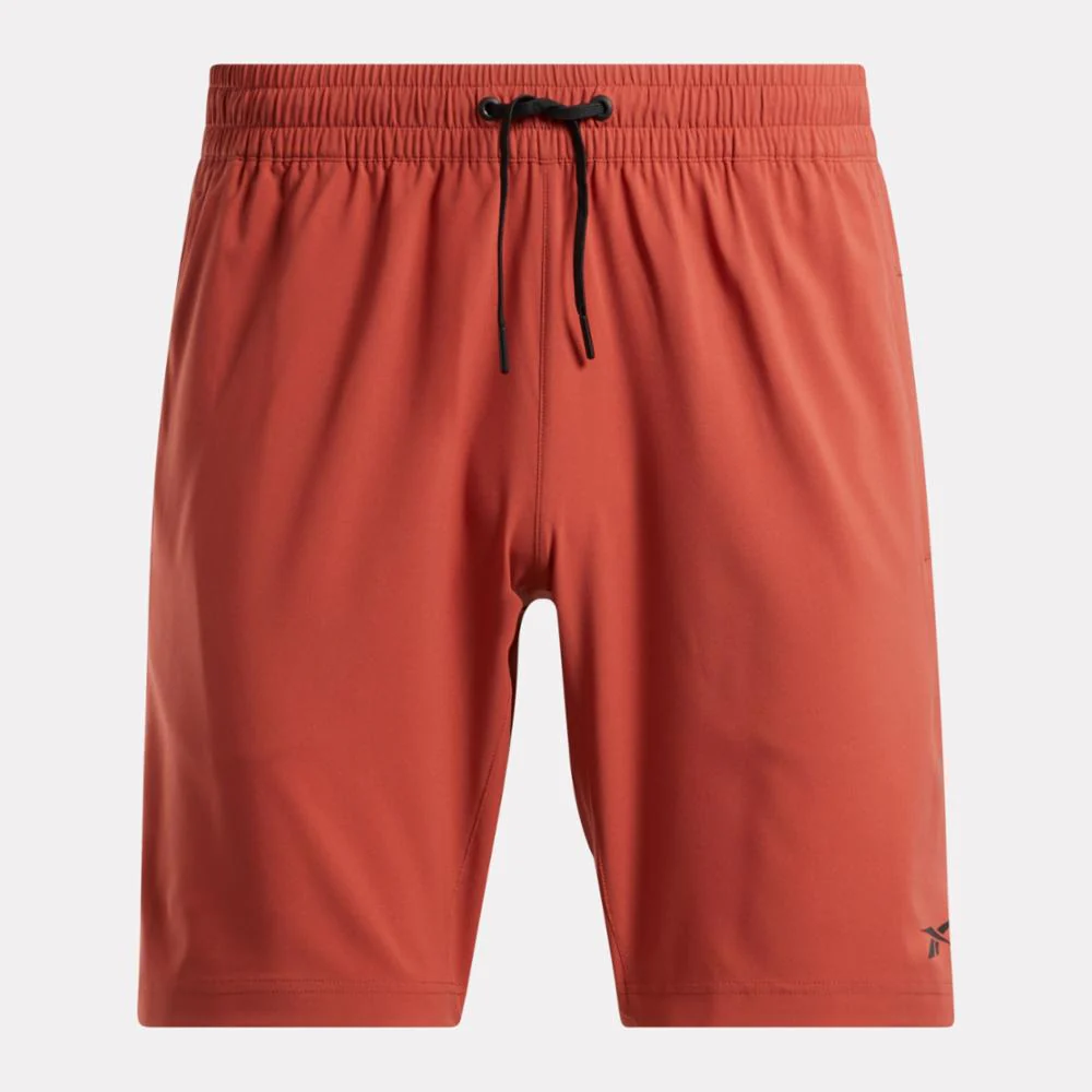 Reebok Apparel Men Workout Ready Shorts BRICK RED - Image 4