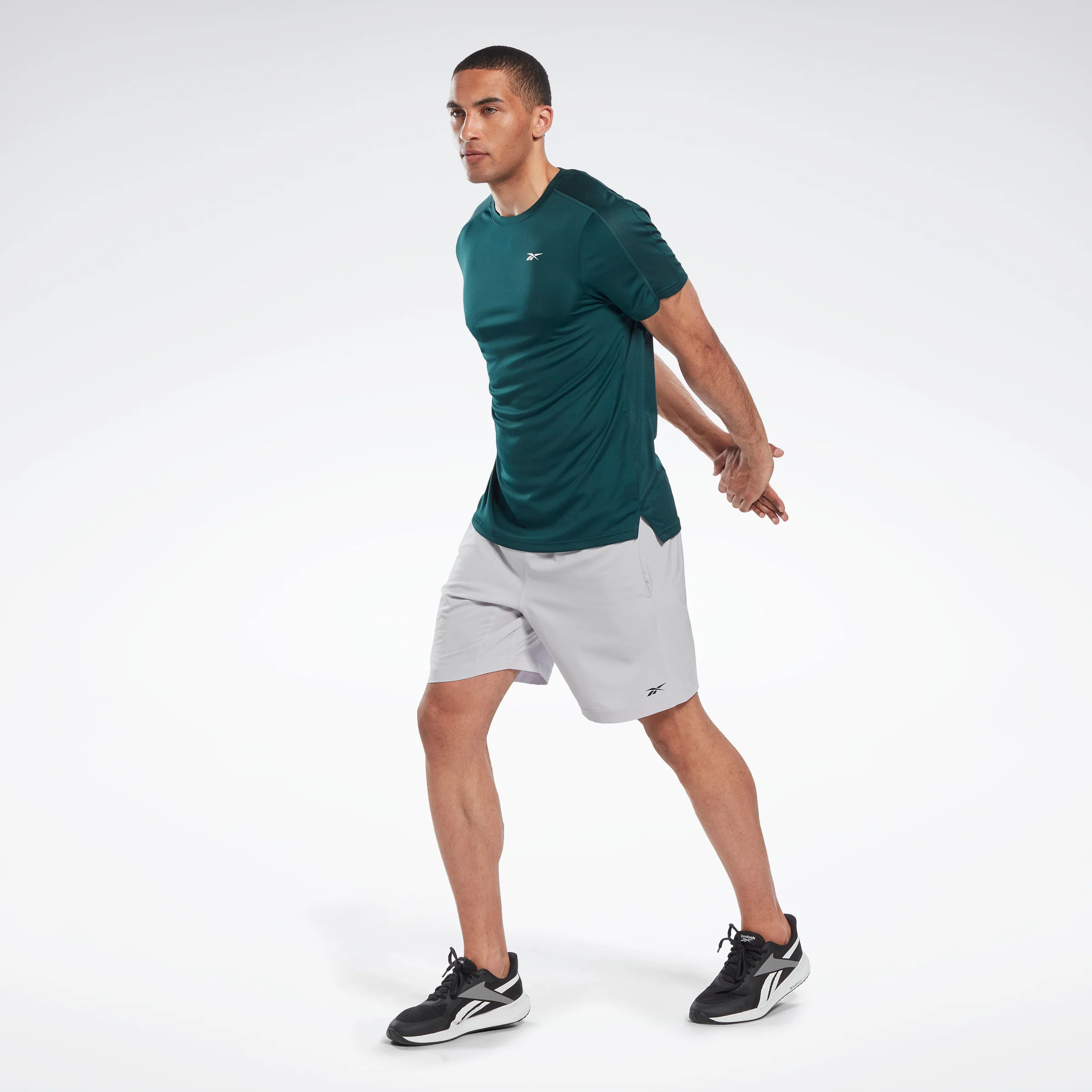 Reebok Apparel Men Workout Ready Tech T-Shirt Forgrn - Image 2