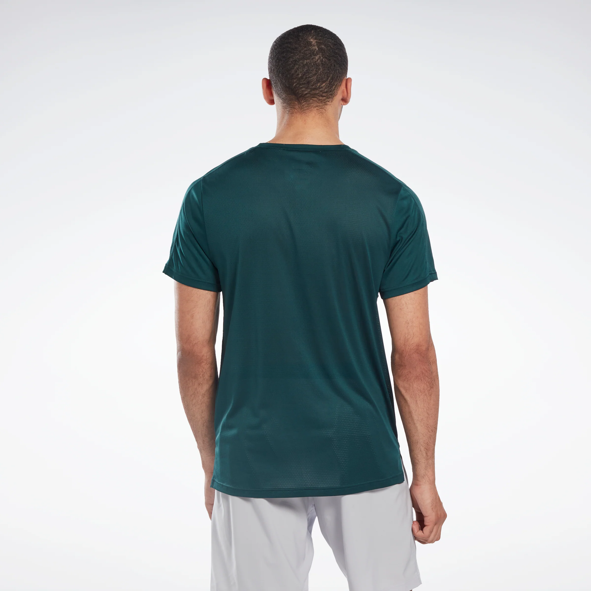 Reebok Apparel Men Workout Ready Tech T-Shirt Forgrn - Image 3