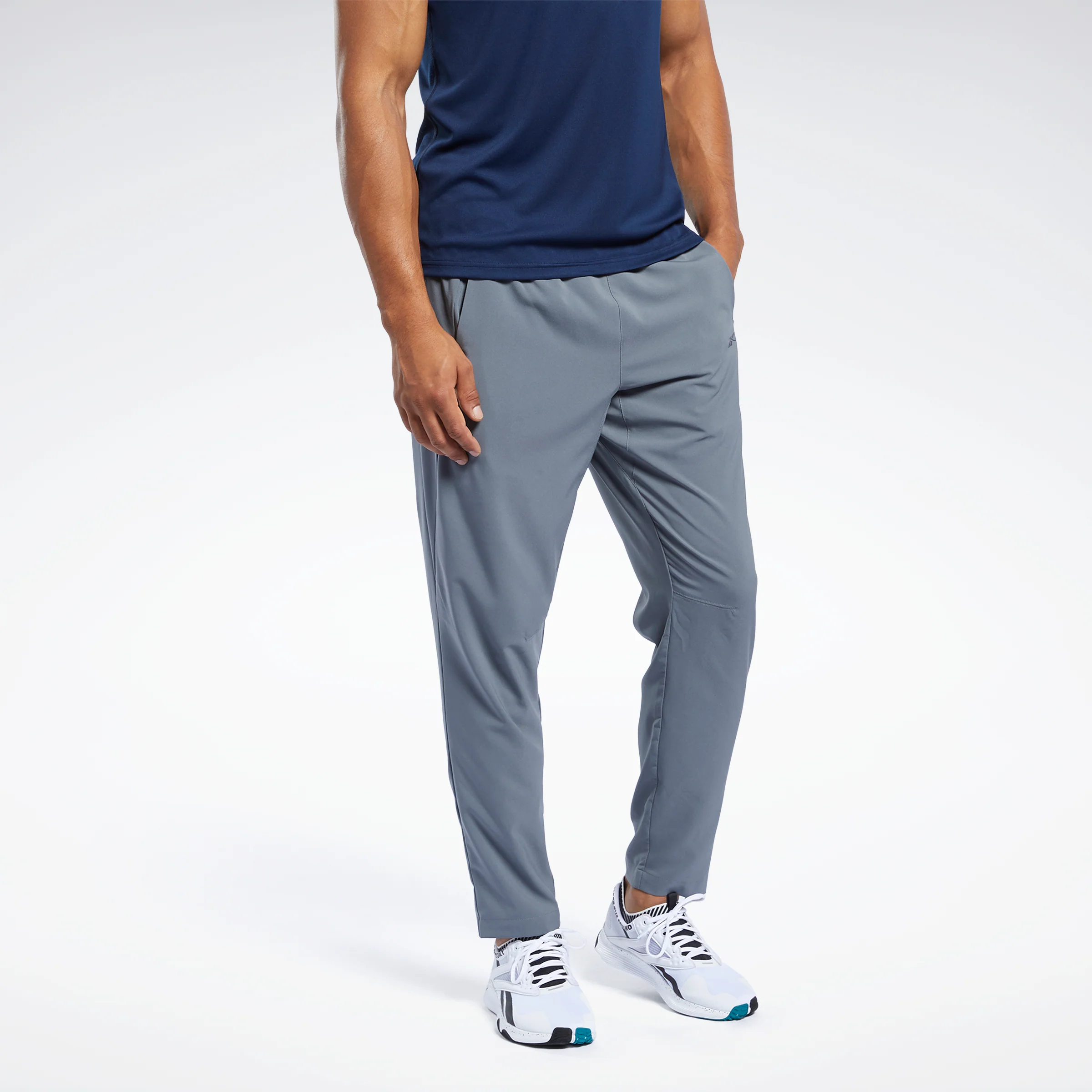 Reebok Apparel Men Workout Ready Track Pants Cdgry6