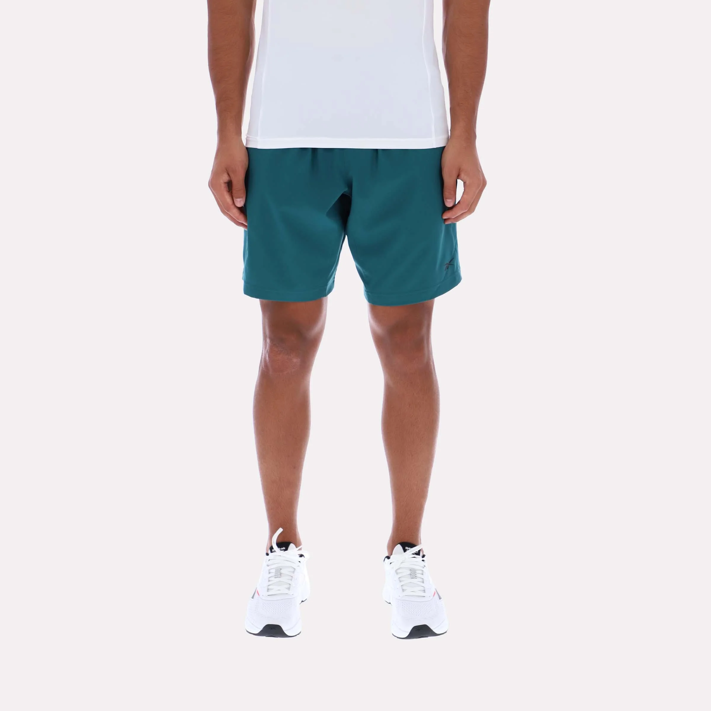 Reebok Apparel Men Workout Ready Woven Shorts RETRO TEAL