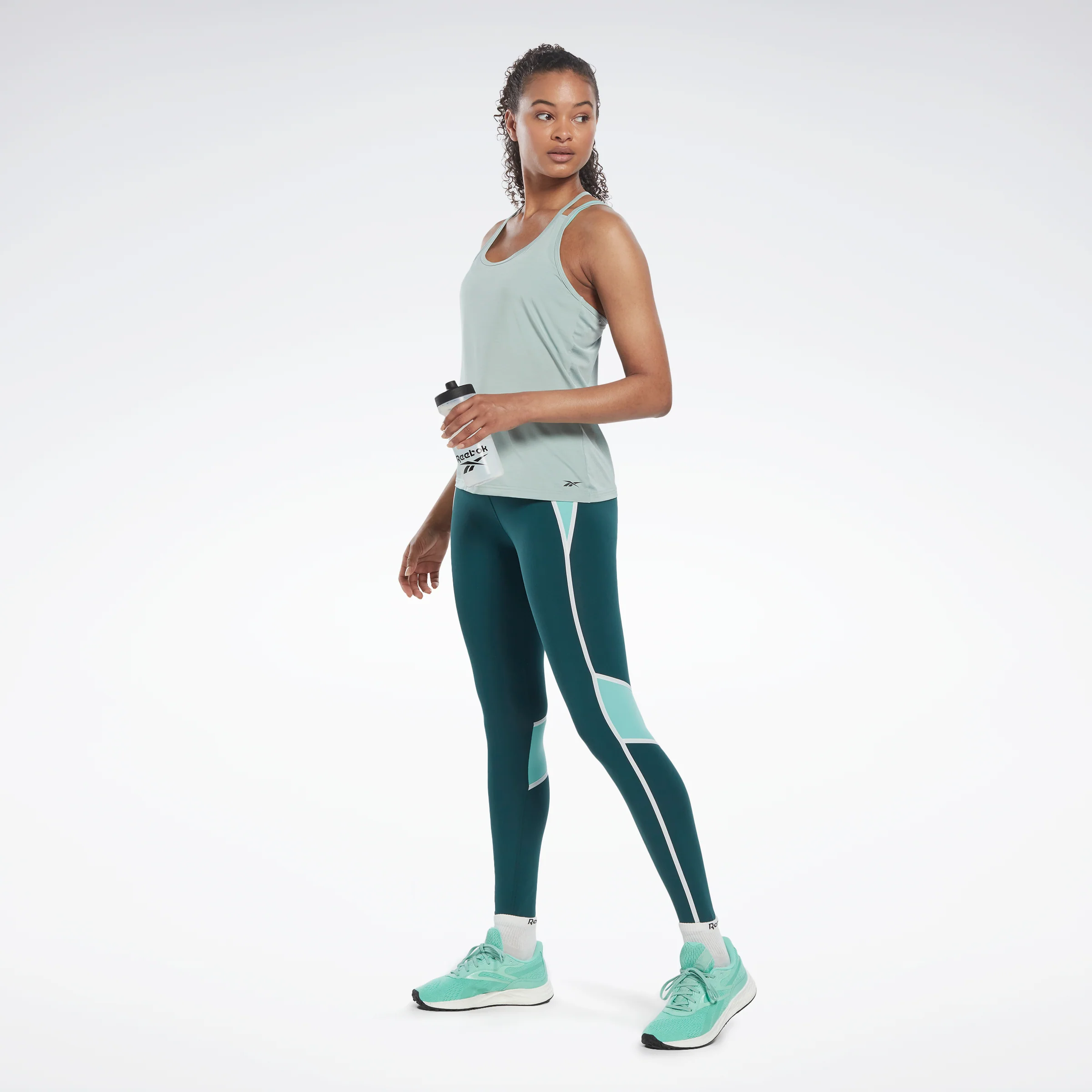 Reebok Apparel Women Activchill Athletic Tank Top Seagry - Image 2