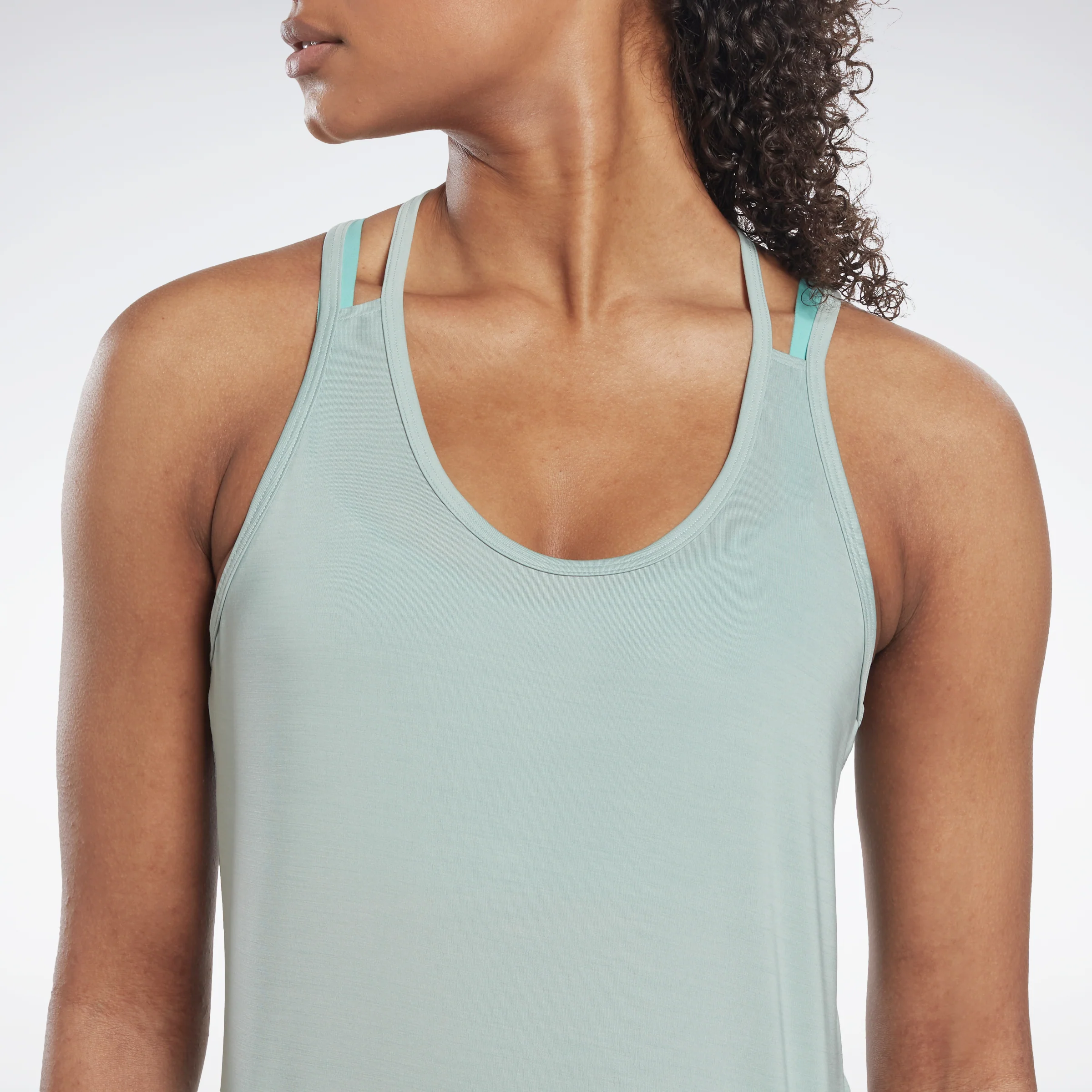 Reebok Apparel Women Activchill Athletic Tank Top Seagry - Image 5