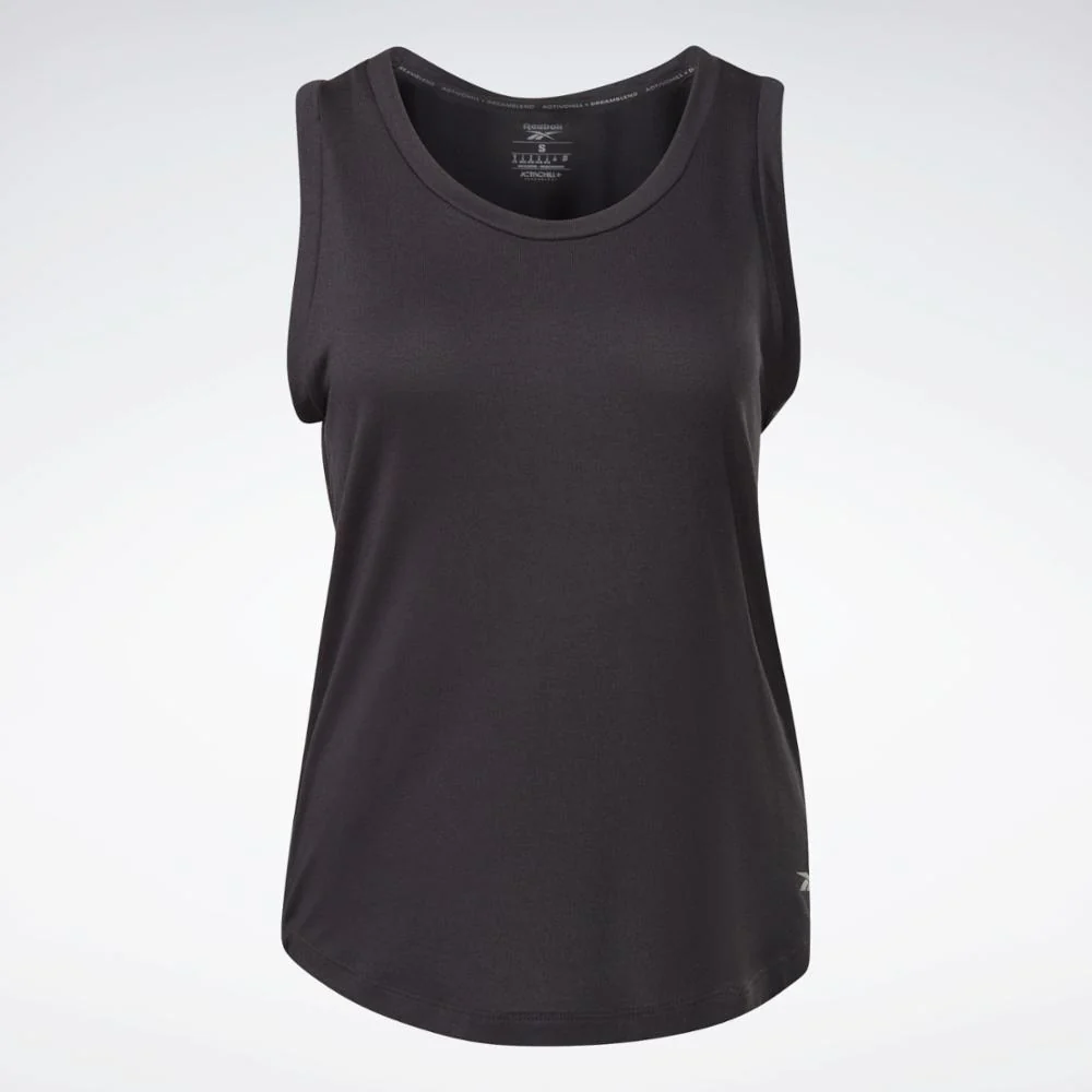 Reebok Apparel Women Activchill+DreamBlend Tank Top BLACK - Image 6