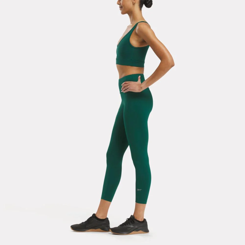 Reebok Apparel Women Active Collective DREAMBLEND Bra COLLEGIATE GREEN - Image 2