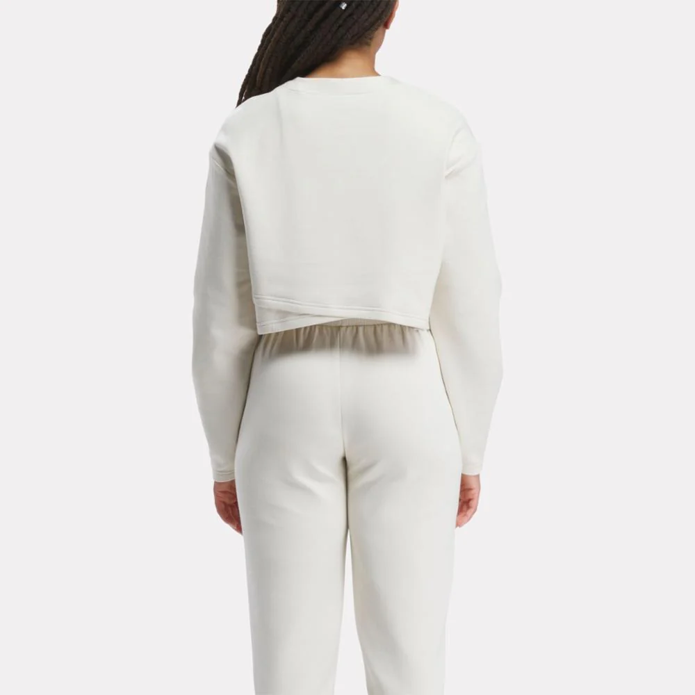Reebok Apparel Women Active Collective DREAMBLEND Mid-Layer Sweatshirt BON - Image 3