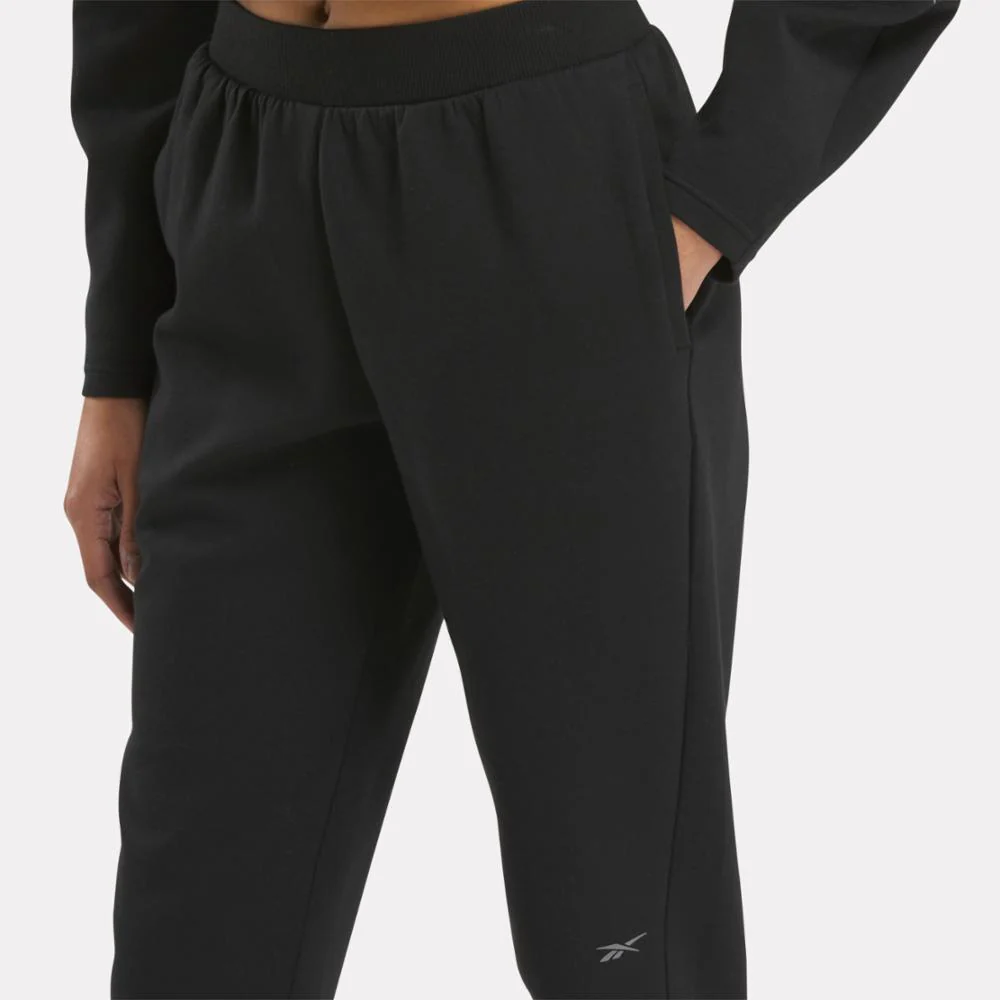 Reebok Apparel Women Active Collective DREAMBLEND Pants BLACK - Image 4
