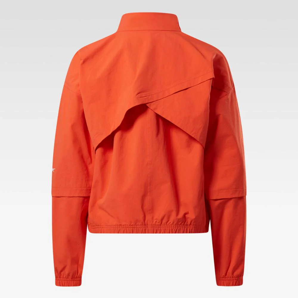Reebok Apparel Women Active Collective Skystretch Woven Jacket DYNRED - Image 2