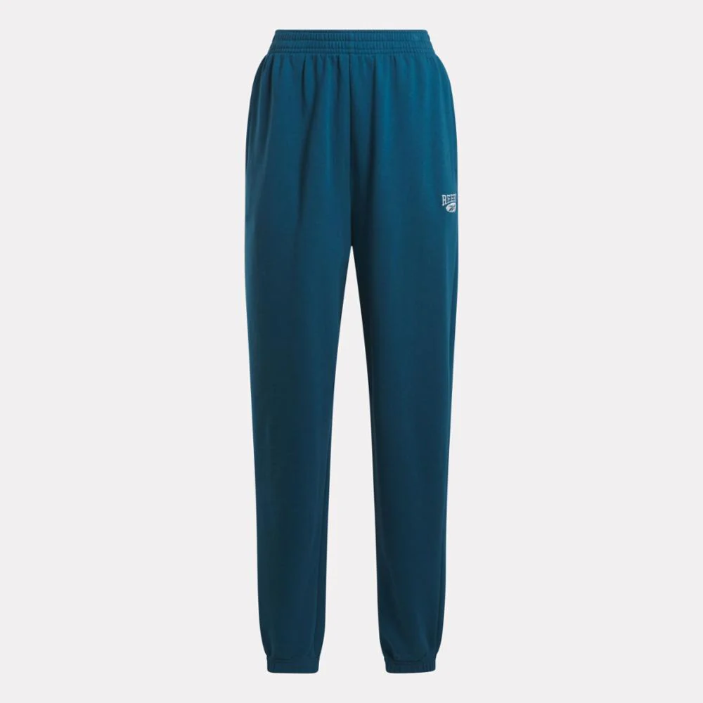 Reebok Apparel Women Archive Evolution French Terry Pants ESCAPE BLUE - Image 4