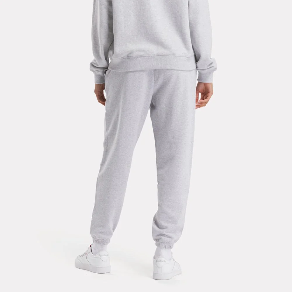 Reebok Apparel Women Archive Evolution French Terry Pants GREY HEATHER - Image 3