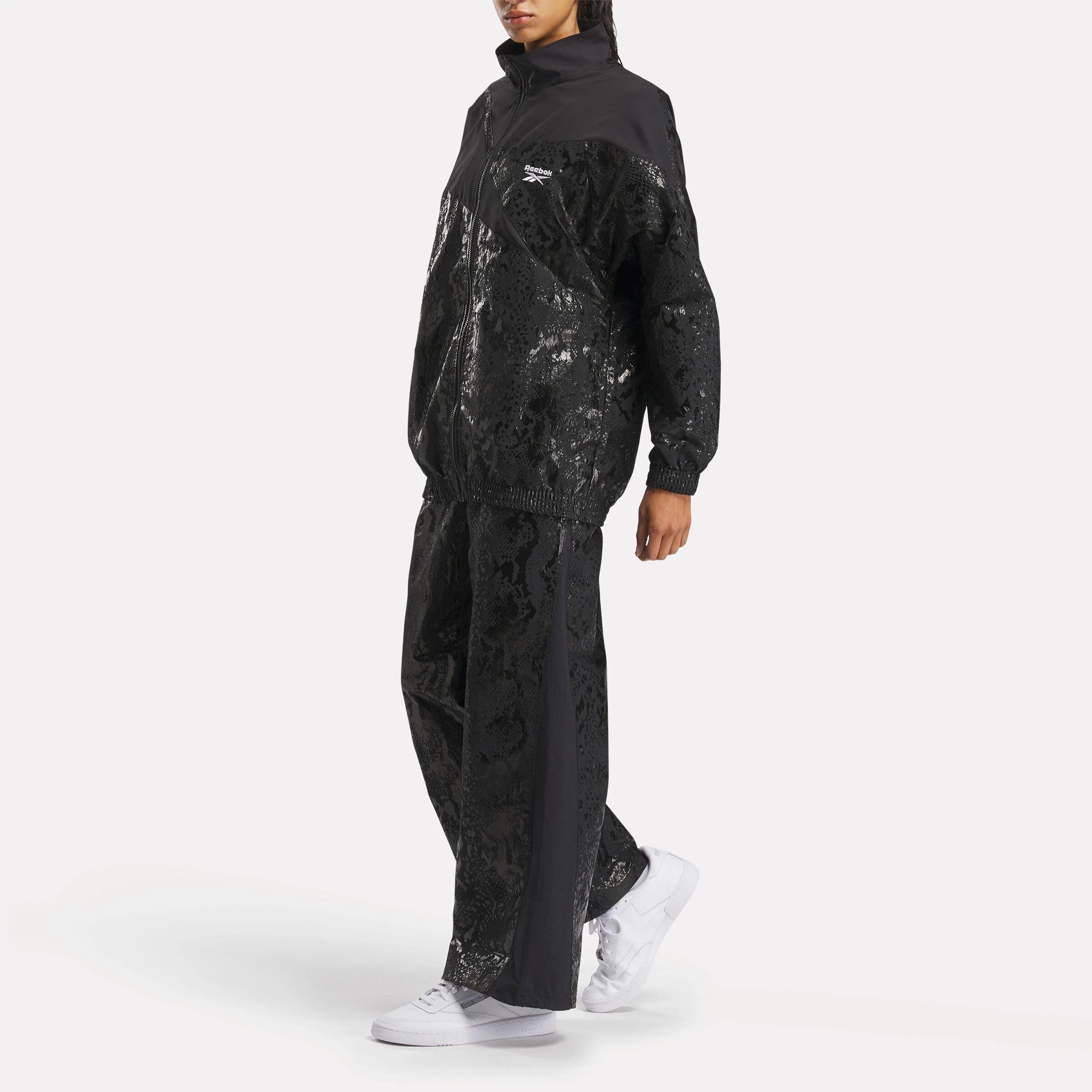 Reebok Apparel Women Basketball Off-Court Warm-Up Pants BLACK - Image 2