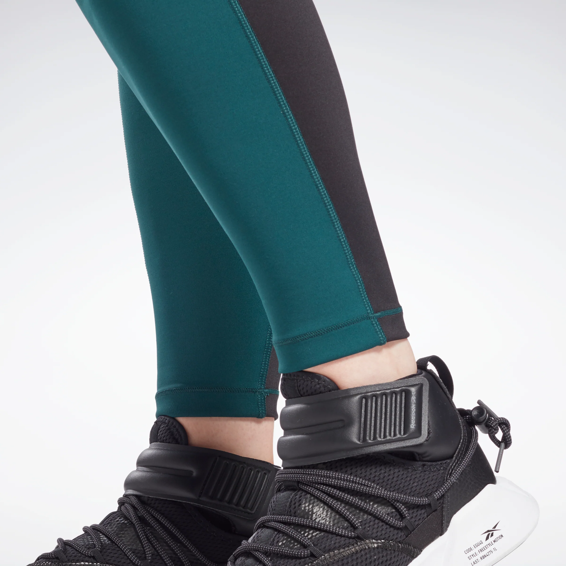 Reebok Apparel Women Beyond The Sweat Leggings (Plus Size) Forgrn - Image 3