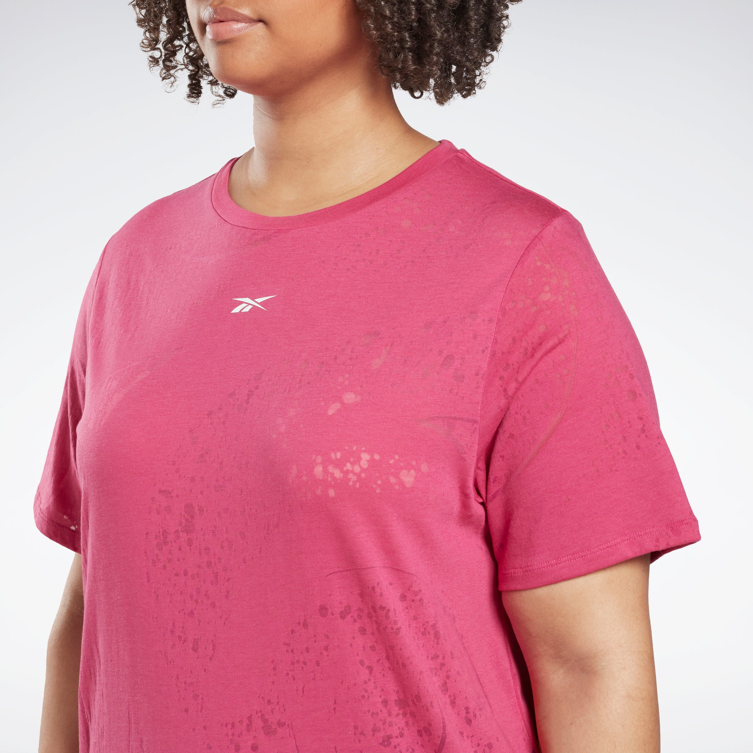 Reebok Apparel Women Burnout T-Shirt (Plus Size) Seprpi - Image 4