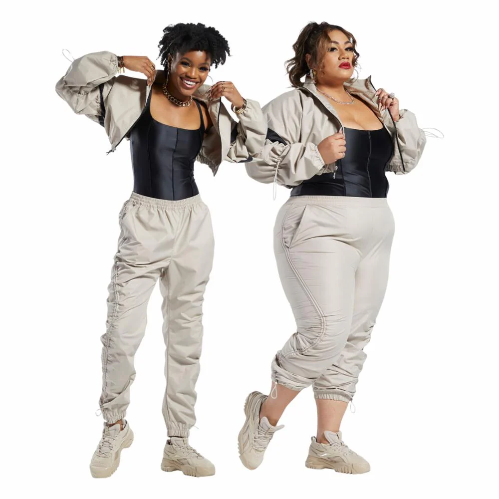 Reebok Apparel Women Cardi B Woven Crop Jacket MODBEI - Image 7