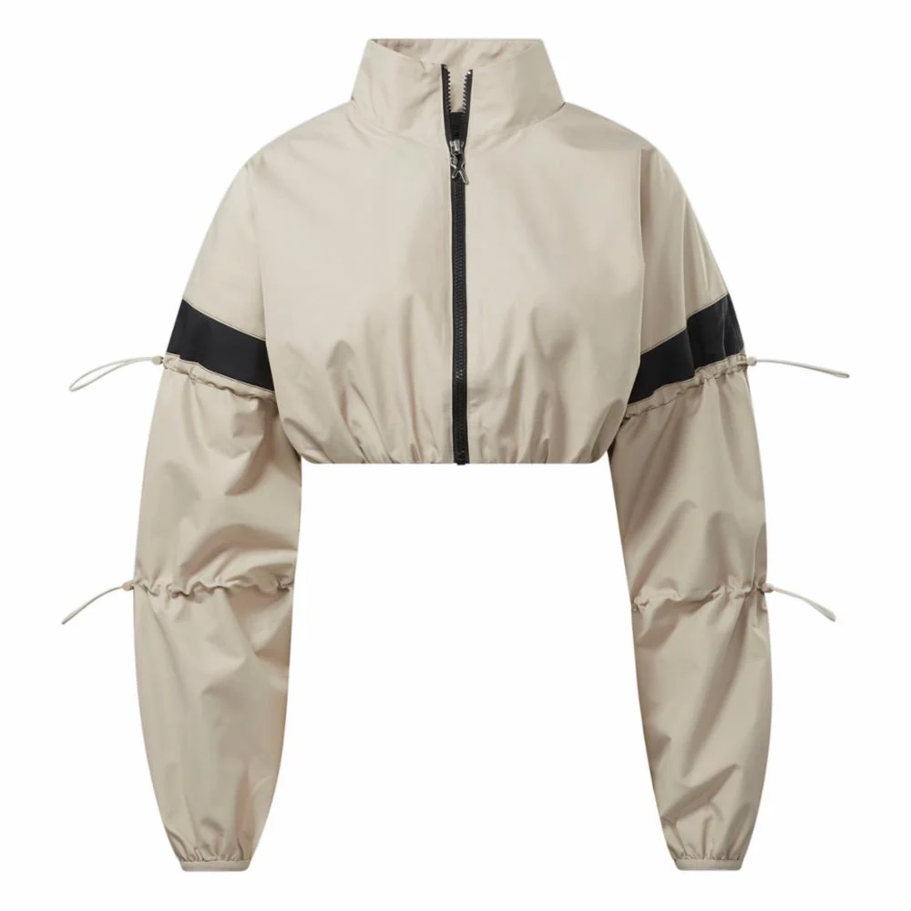 Reebok Apparel Women Cardi B Woven Crop Jacket MODBEI - Image 8