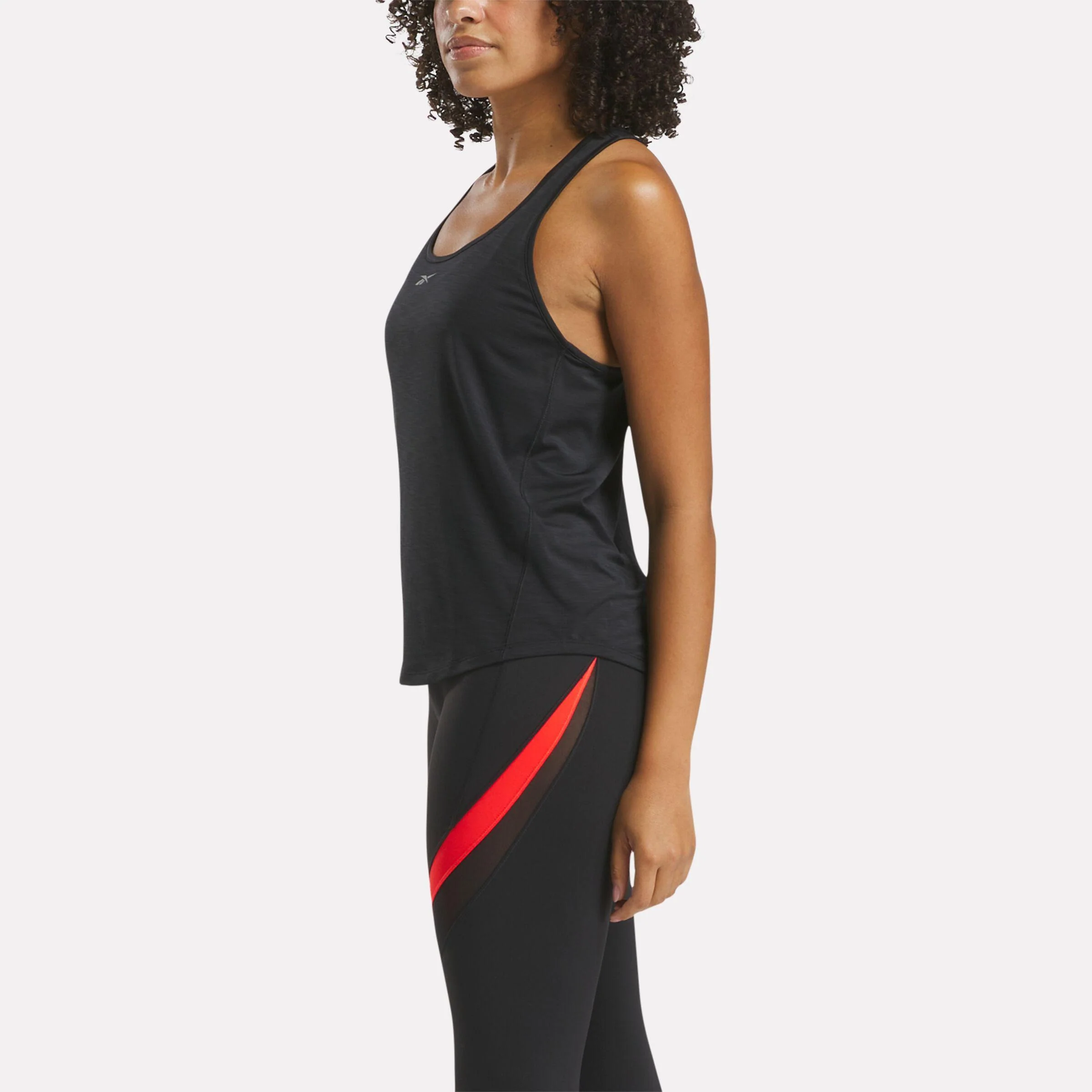 Reebok Apparel Women Chill Athletic Tank Top BLACK - Image 2