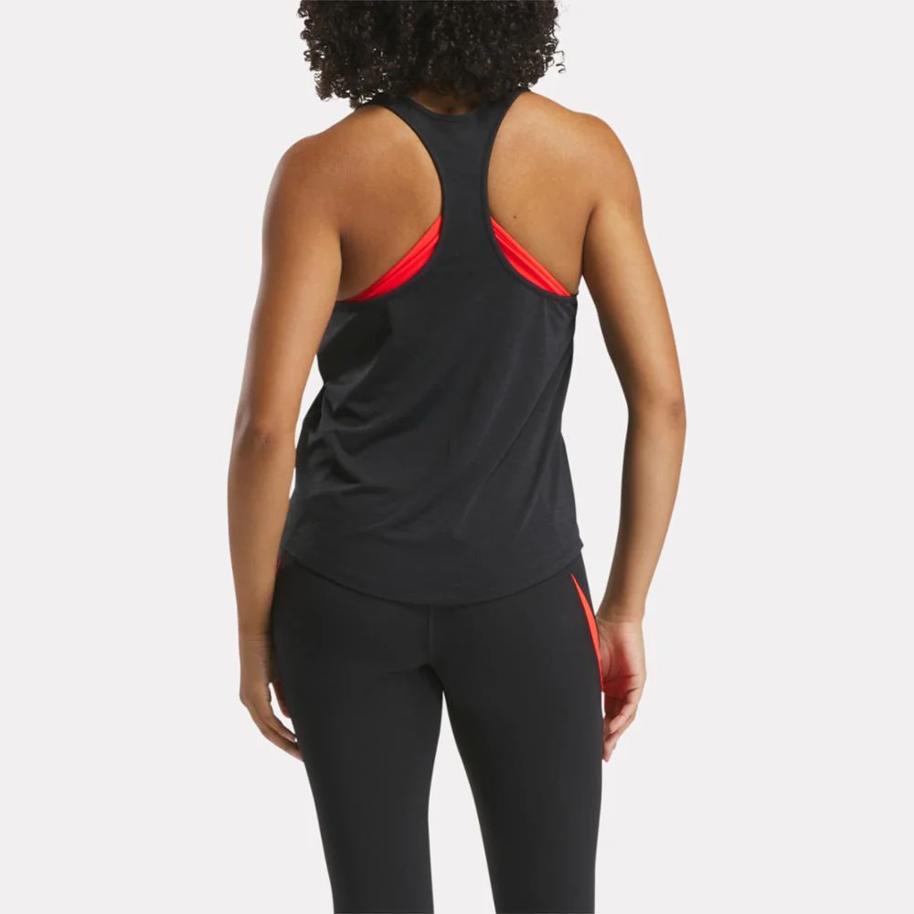 Reebok Apparel Women Chill Athletic Tank Top BLACK - Image 3