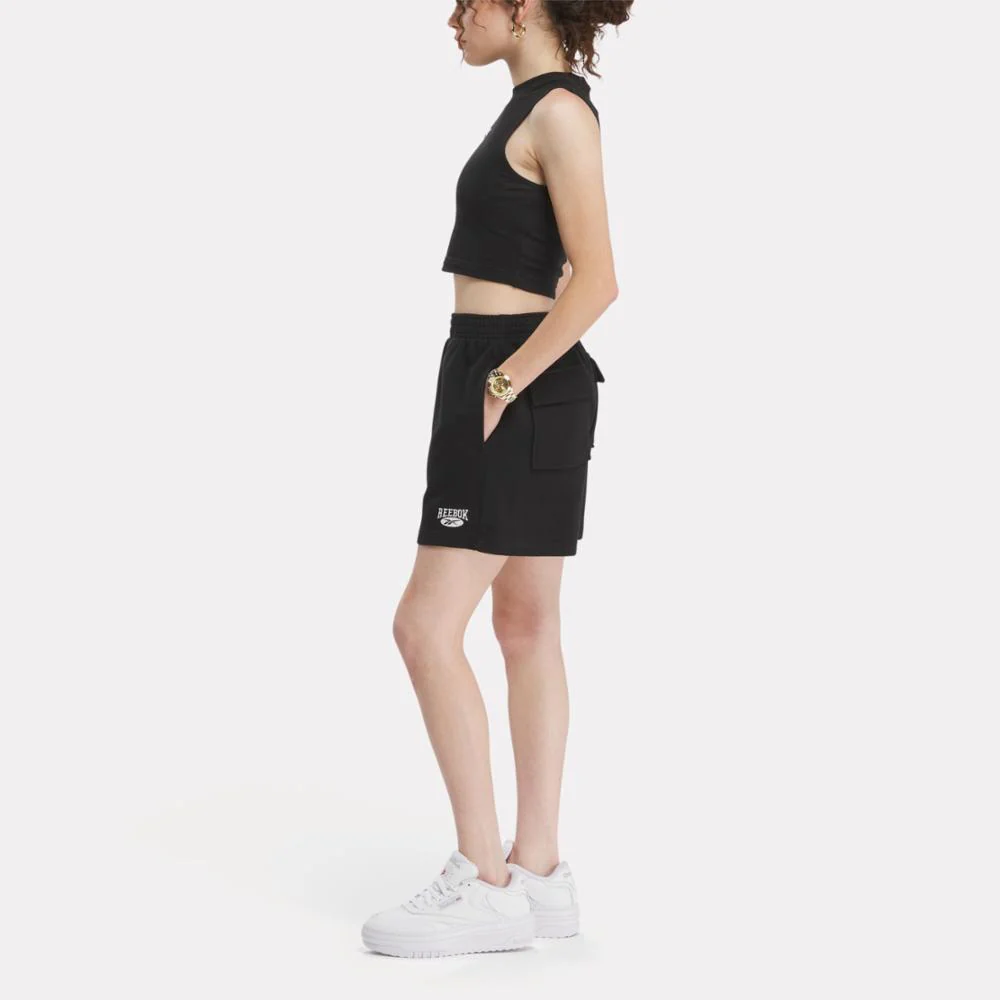 Reebok Apparel Women Classics Archive Essentials Vintage Tank Top BLACK - Image 2