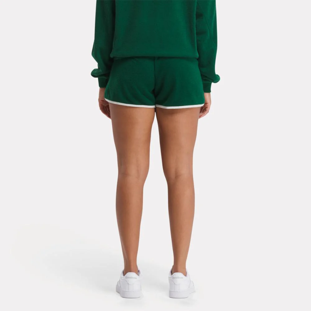Reebok Apparel Women Classics Court Sport Shorts DRKGRN - Image 3