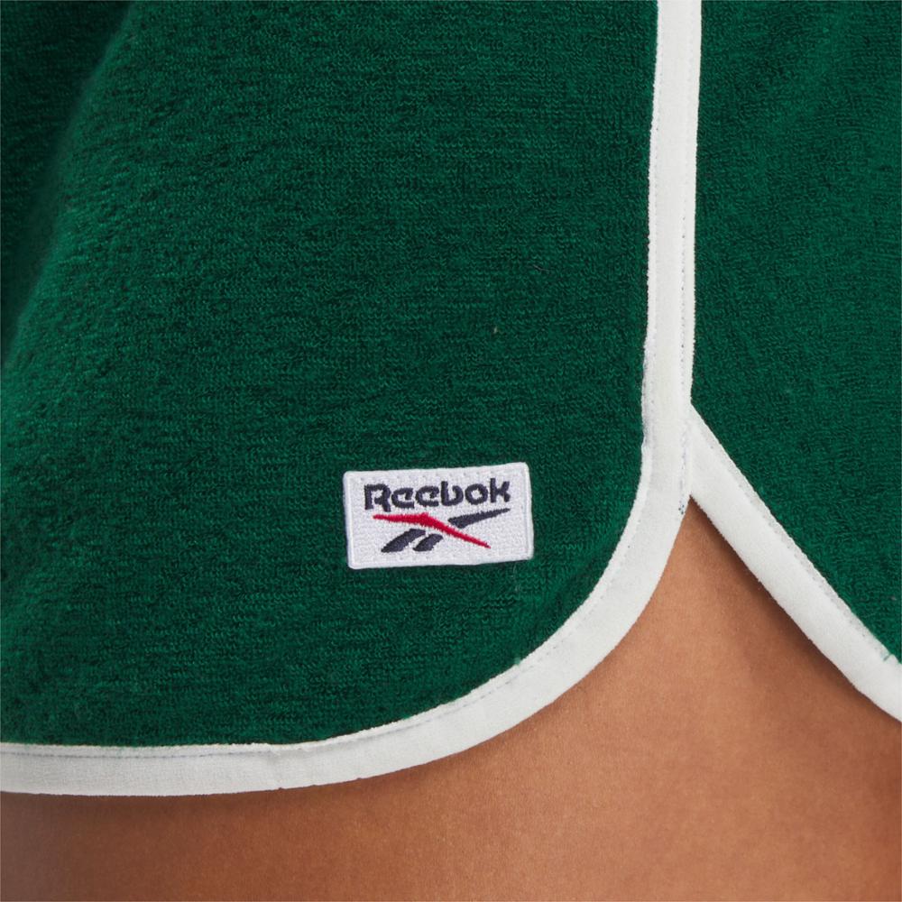 Reebok Apparel Women Classics Court Sport Shorts DRKGRN - Image 4
