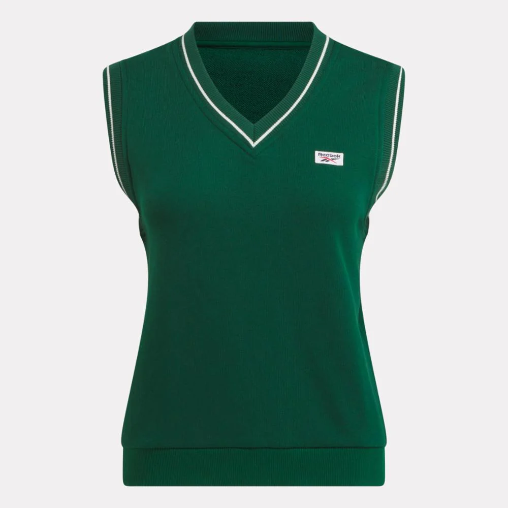 Reebok Apparel Women Classics Court Sport Vest DRKGRN - Image 5