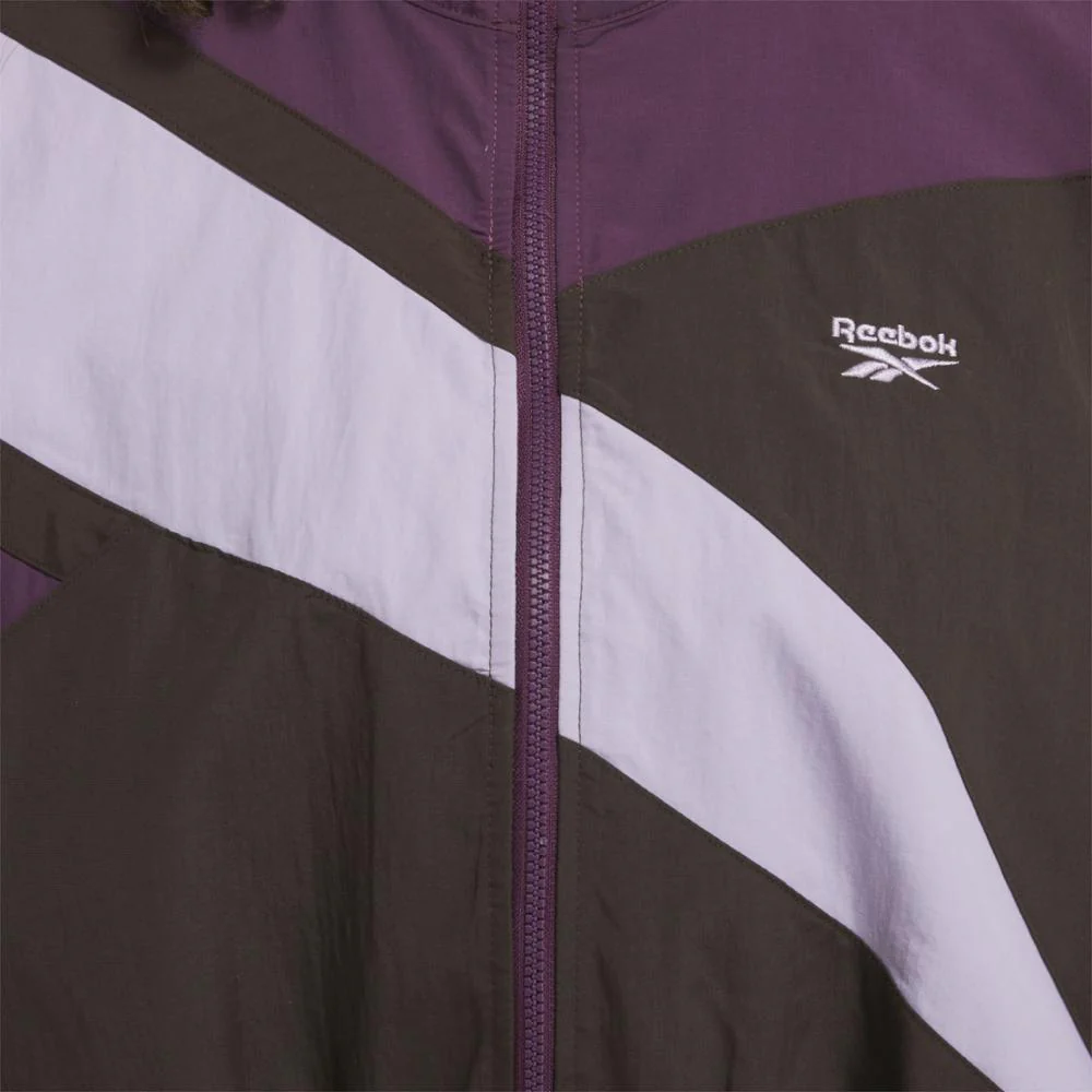 Reebok Apparel Women Classics Franchise Track Jacket DRK MATTER/MDNT PLUM/DSK PURPL - Image 5