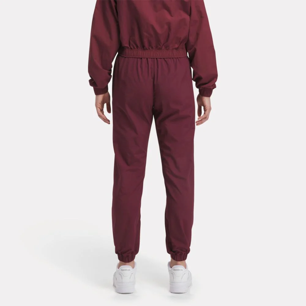 Reebok Apparel Women Classics Franchise Track Pants MAROON - Image 3