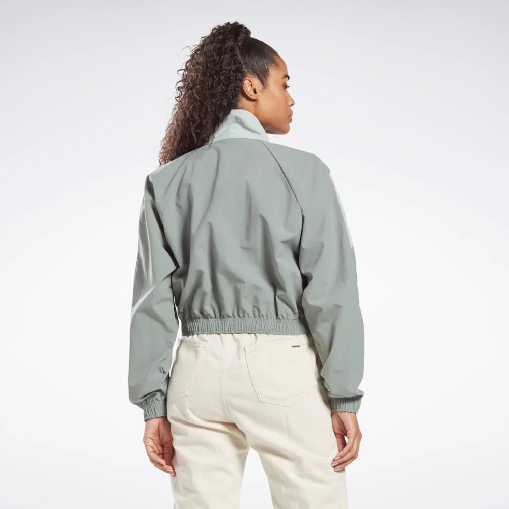 Reebok Apparel Women Classics Franchise Track Top HARGRN - Image 3