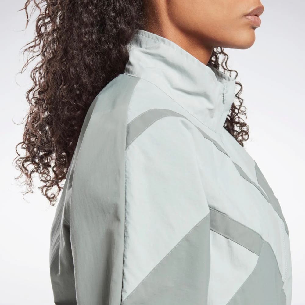 Reebok Apparel Women Classics Franchise Track Top HARGRN - Image 5
