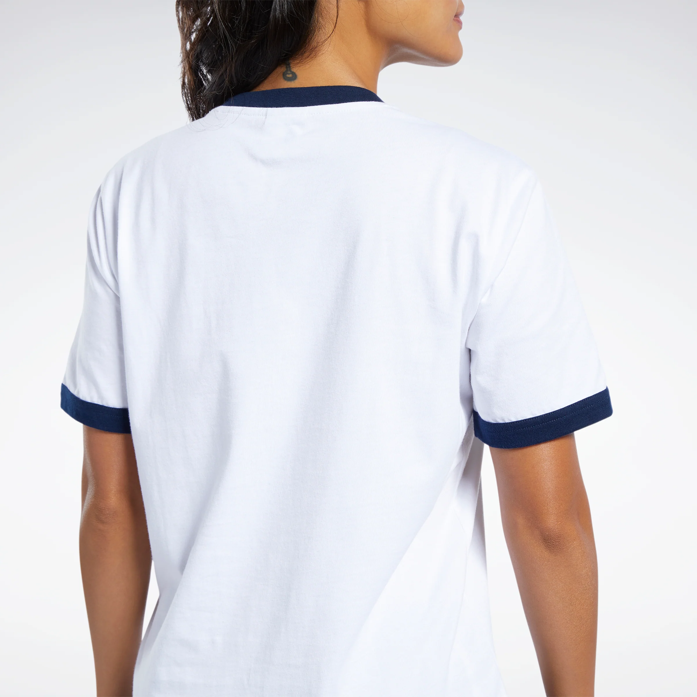 Reebok Apparel Women Classics Linear Tee White - Image 5