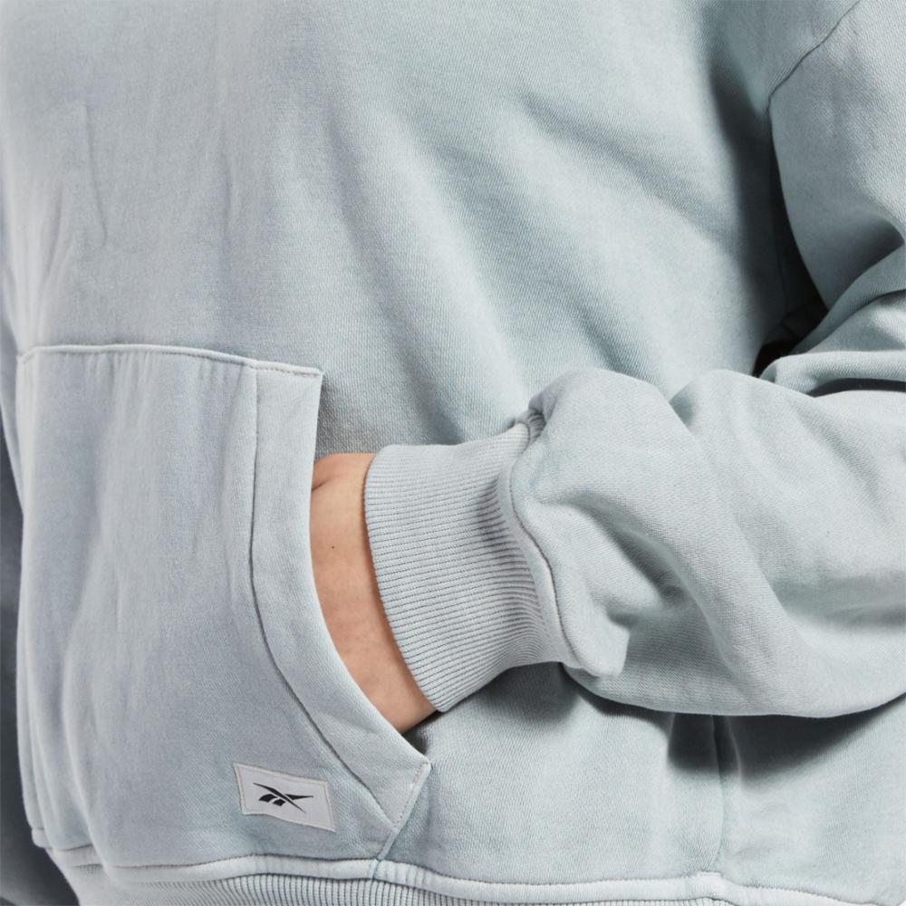 Reebok Apparel Women Classics Natural Dye Fleece Hoodie PUGRY3 - Image 4