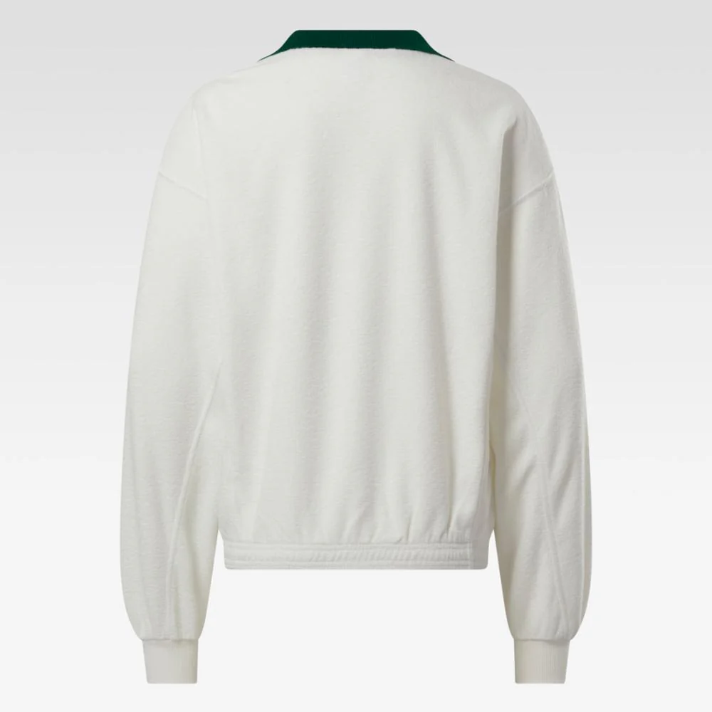 Reebok Apparel Women Classics Retro Court Sweatshirt CHALK - Image 2