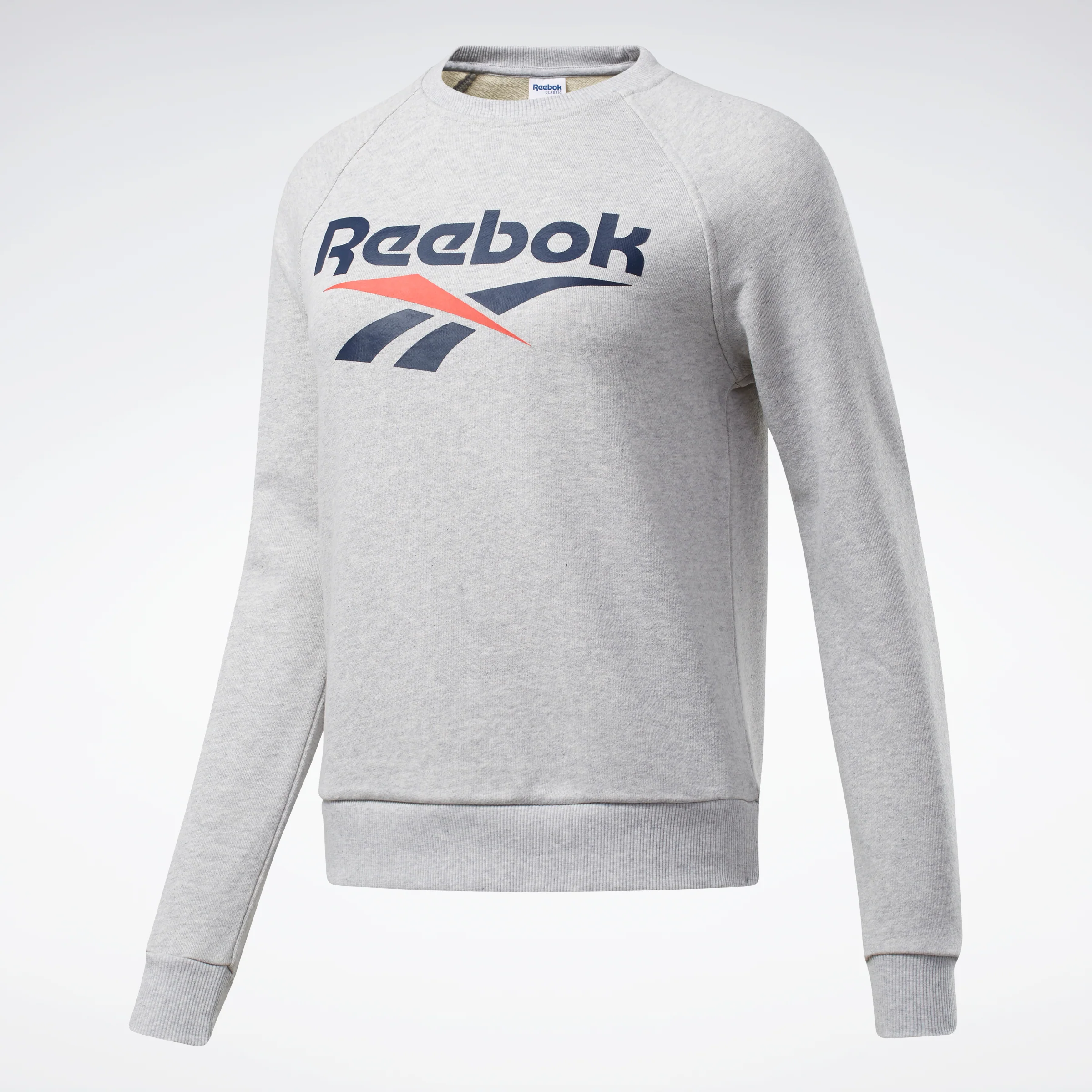 Reebok Apparel Women Classics Vector Crew Sweatshirt Lgreyh - Image 3