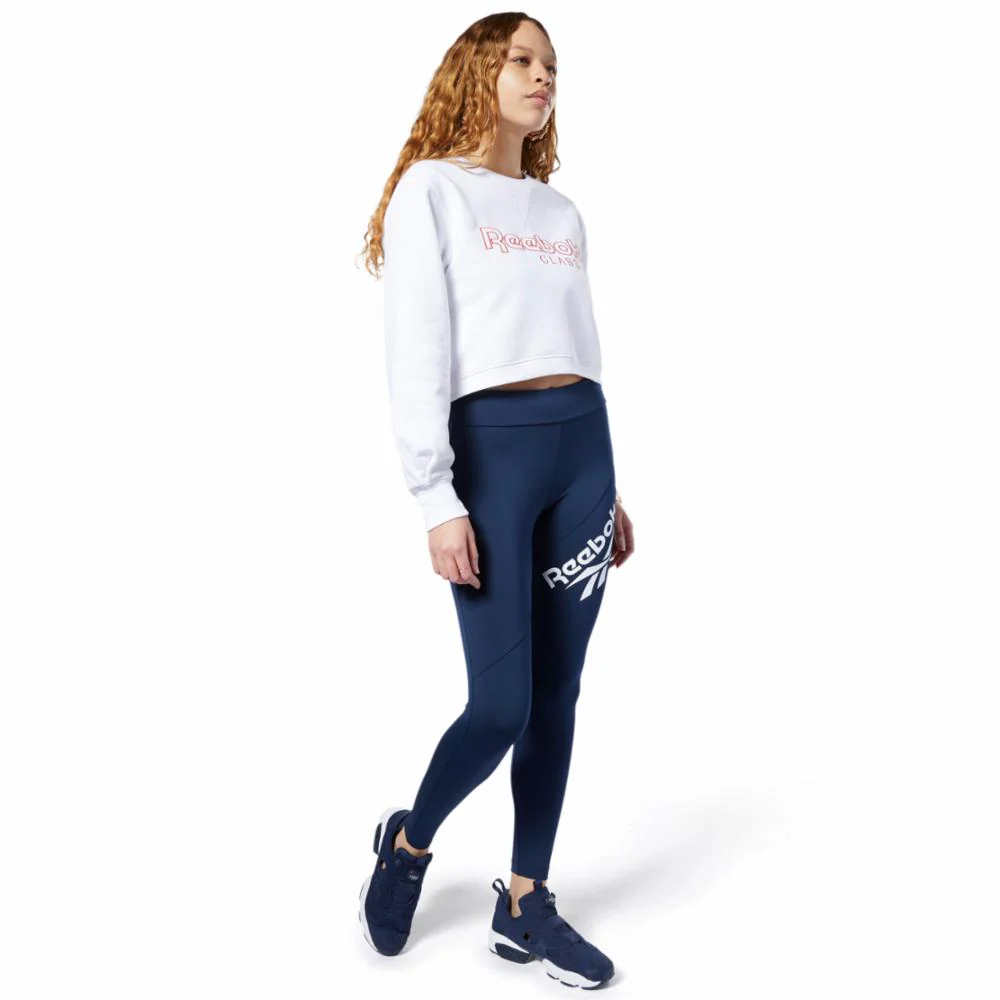 Reebok Apparel Women Classics Vector Leggings CONAVY - Image 2