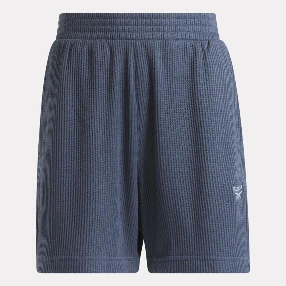 Reebok Apparel Women Classics Wardrobe Essentials Waffle Shorts EACOBL - Image 5