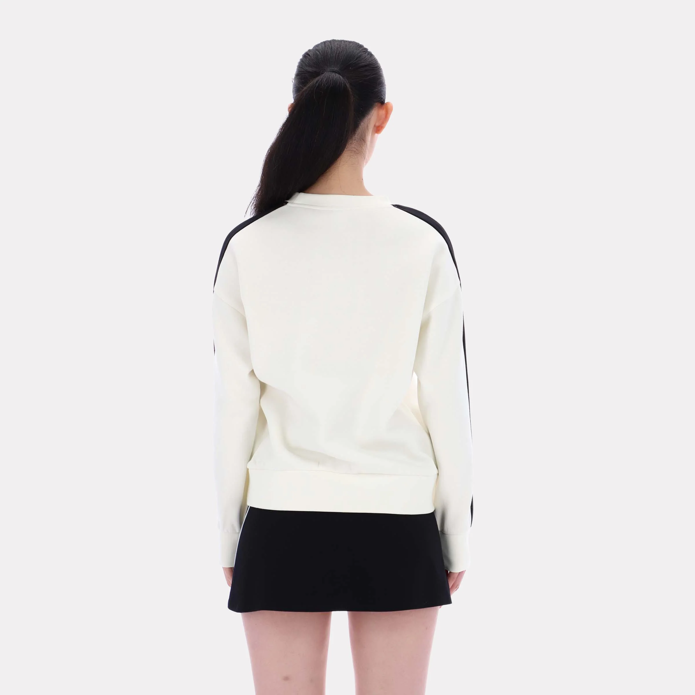 Reebok Apparel Women Core Crewneck Sweater CHALK - Image 2