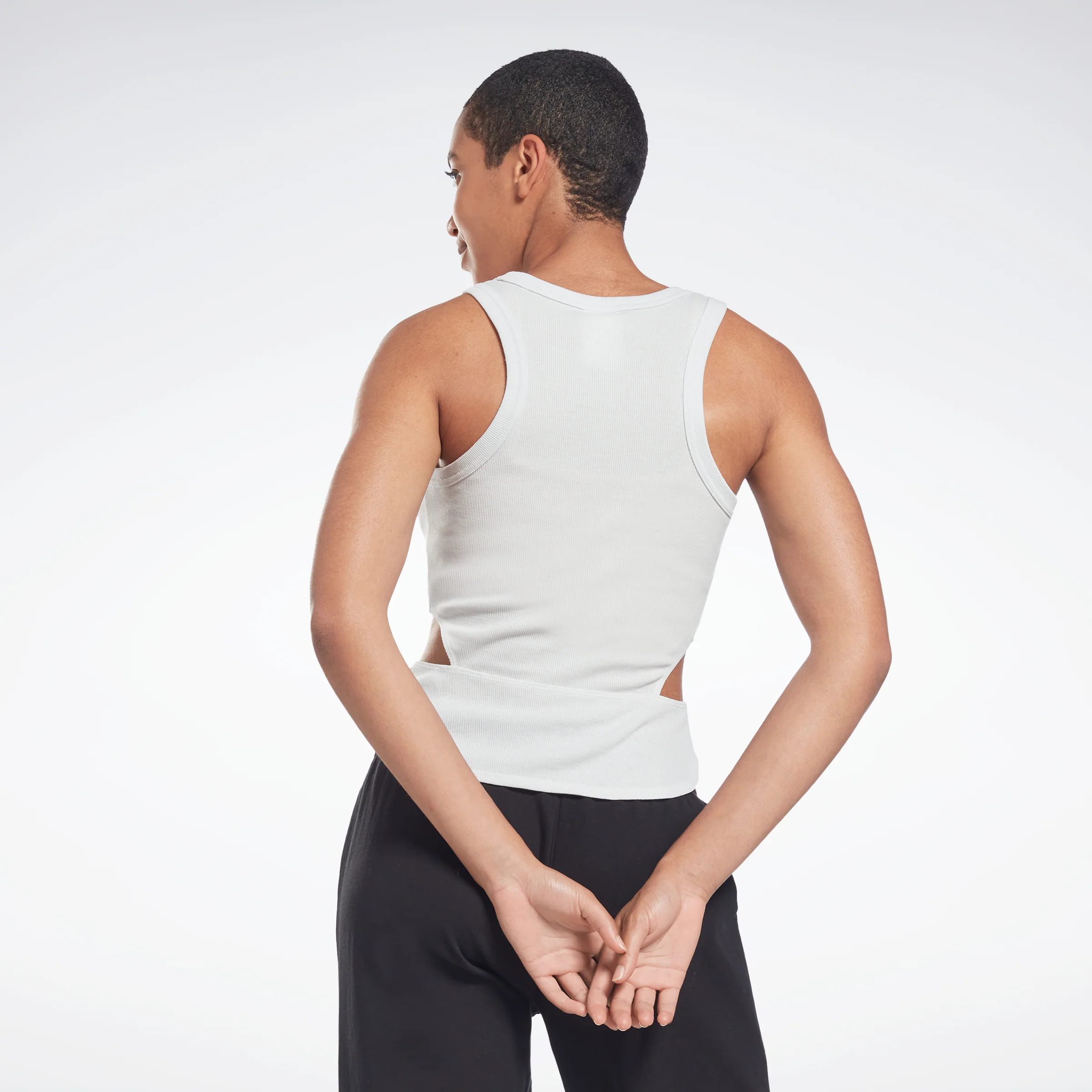 Reebok Apparel Women Cutout Tank Top Purgry - Image 3