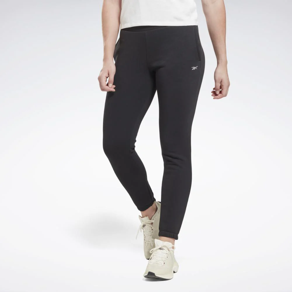 Reebok Apparel Women Fleece Joggers BLACK - Image 2