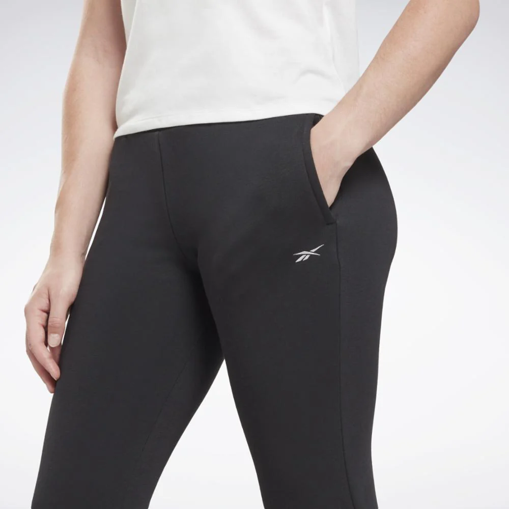Reebok Apparel Women Fleece Joggers BLACK - Image 4