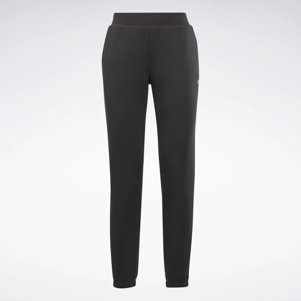 Reebok Apparel Women Fleece Joggers BLACK - Image 6