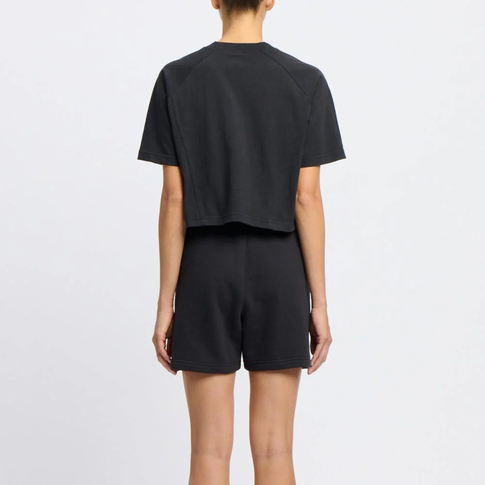 Reebok Apparel Women Icon Elements T-Shirt BLACK - Image 3