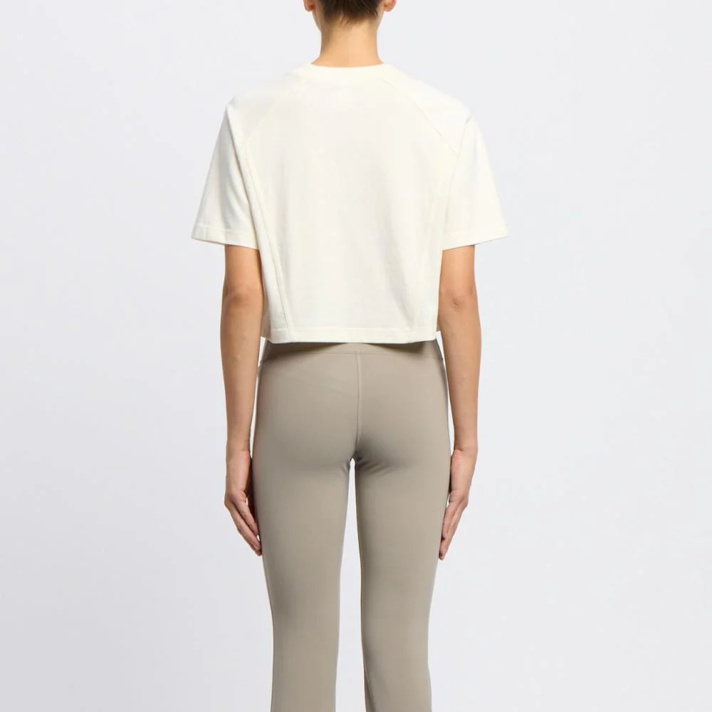 Reebok Apparel Women Icon Elements T-Shirt CHALK - Image 3