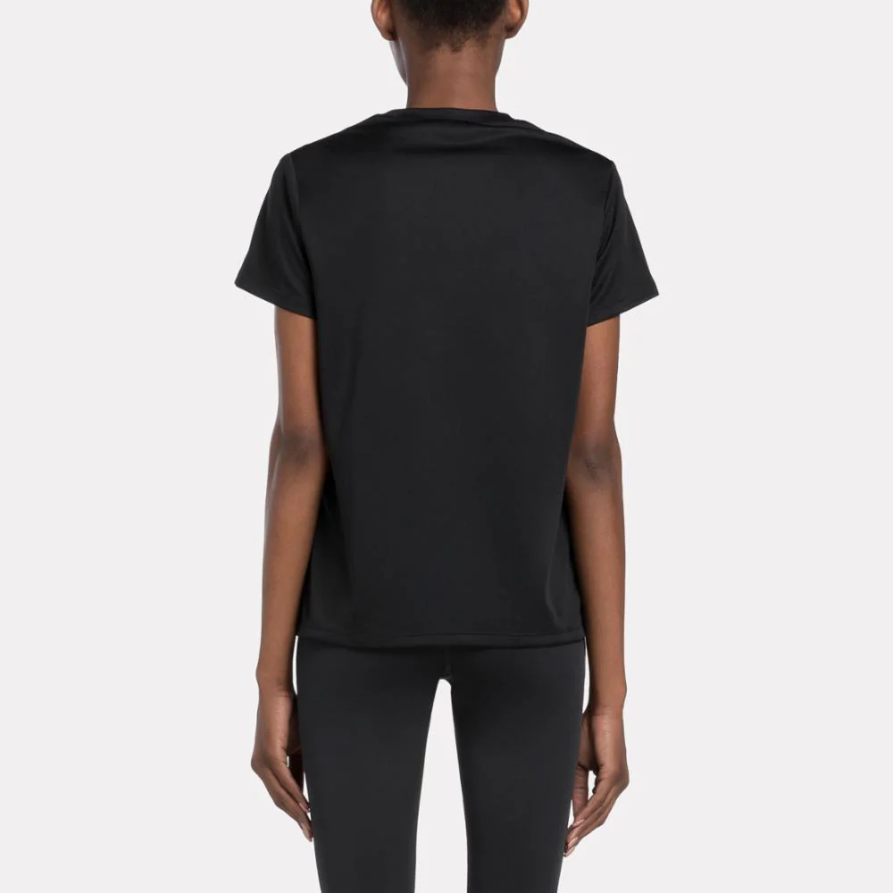 Reebok Apparel Women ID Performance Tech T-Shirt BLACK - Image 3