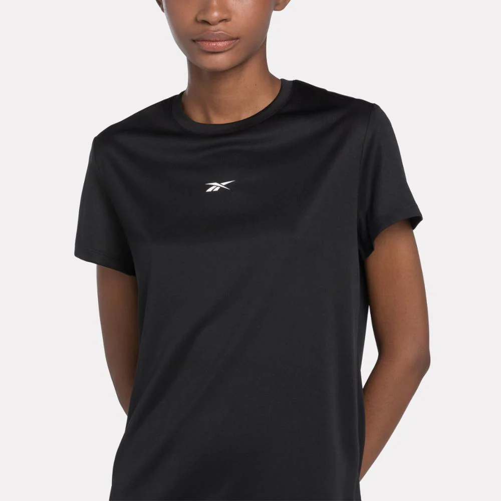Reebok Apparel Women ID Performance Tech T-Shirt BLACK - Image 4