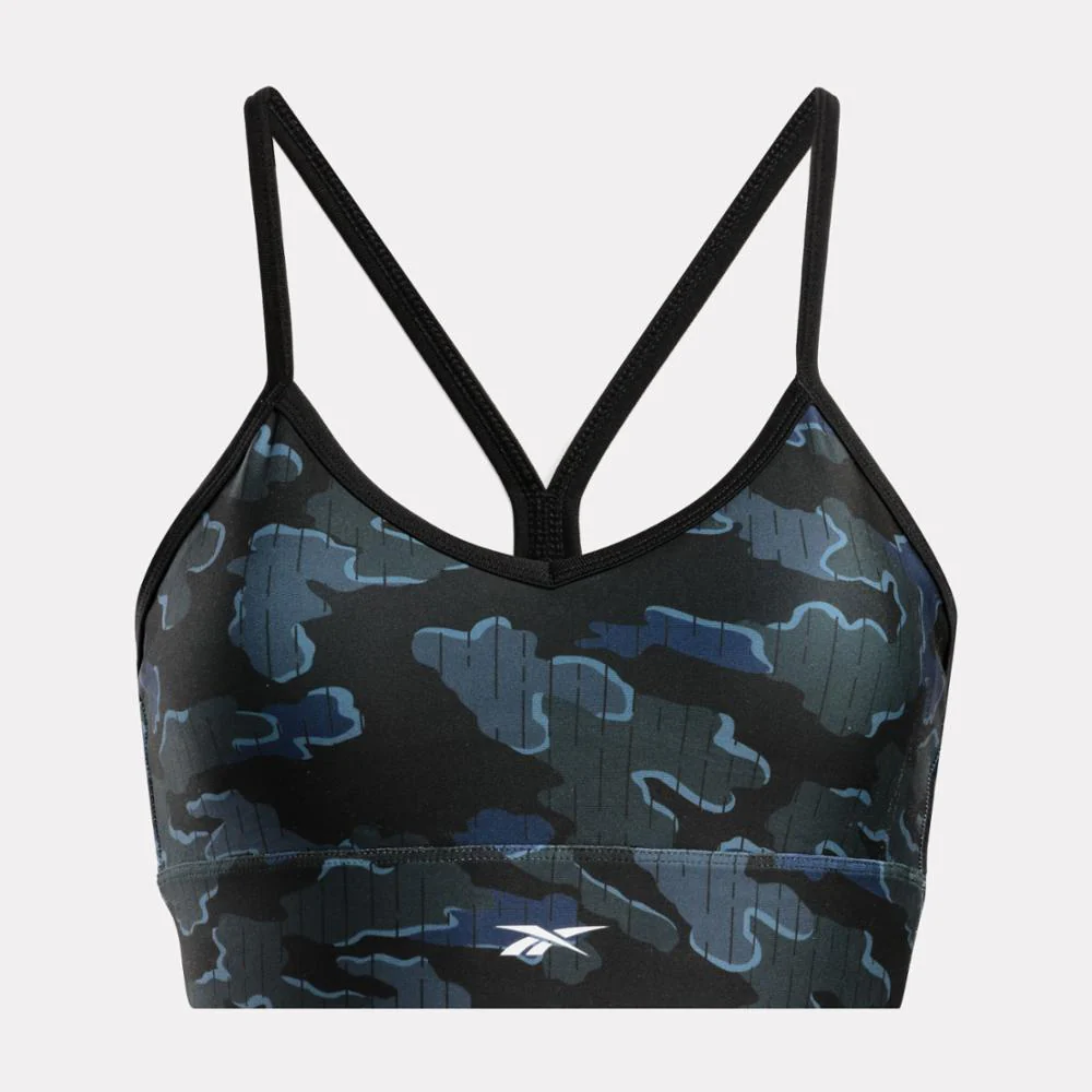 Reebok Apparel Women ID Train Camo Bra BLACK - Image 5